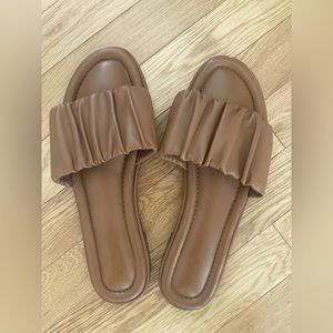 J. Crew leather Menorca Sandal sz 9